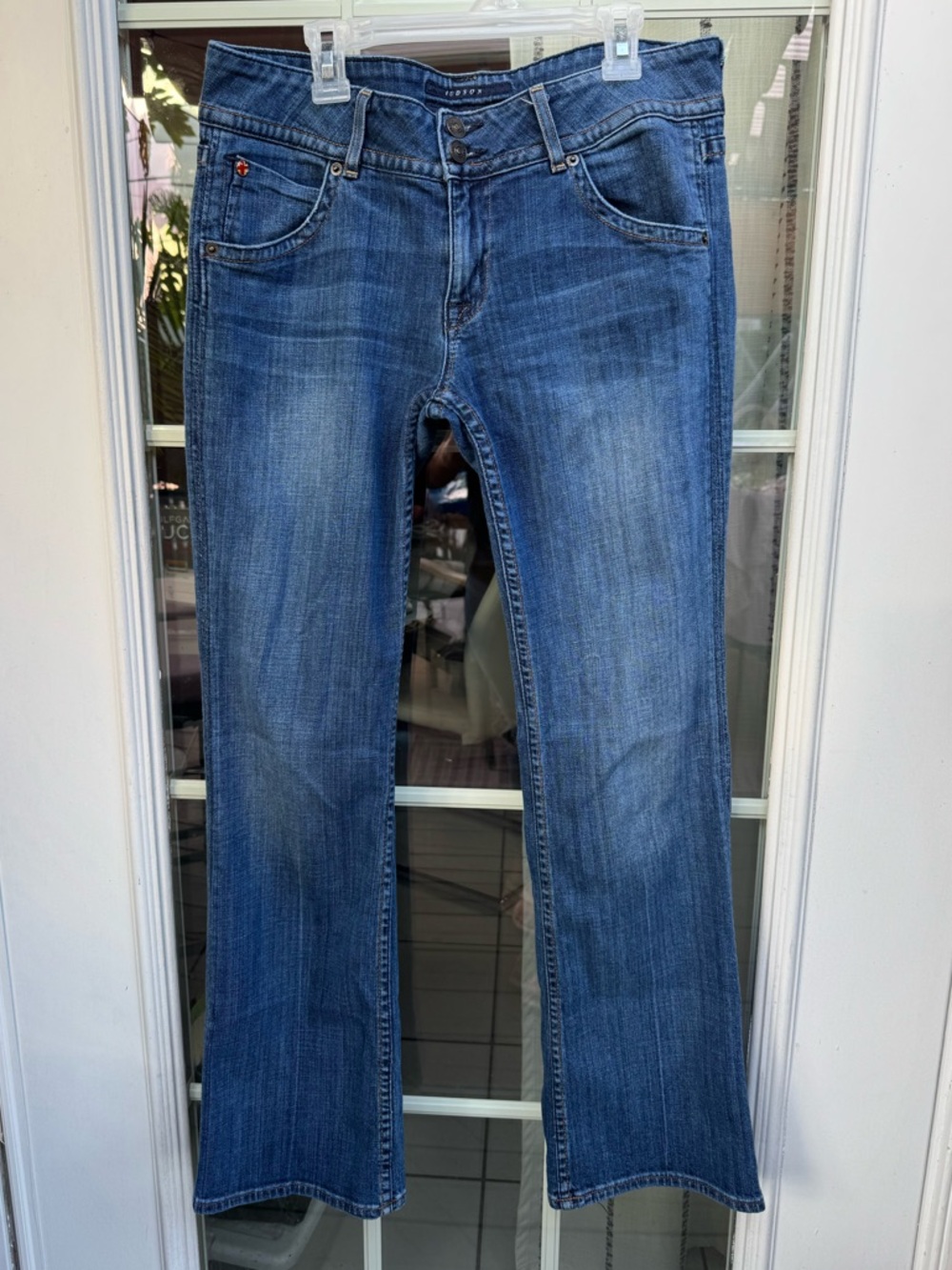 X😻Hudson Jeans Women’s Bootcut in Medium Blue Wash